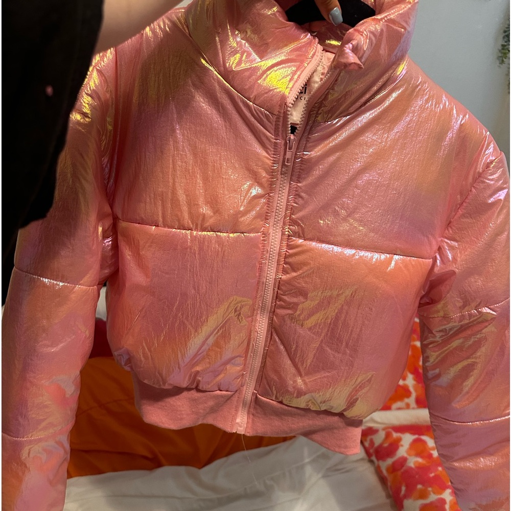 Boutique pink puffer
